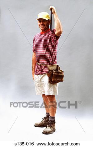 Stock Photograph - Roofer. Fotosearch