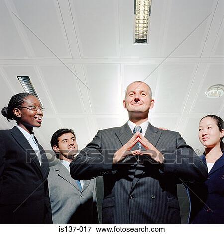 Stock Photo - Businessmen and businesswomen . Fotosearch