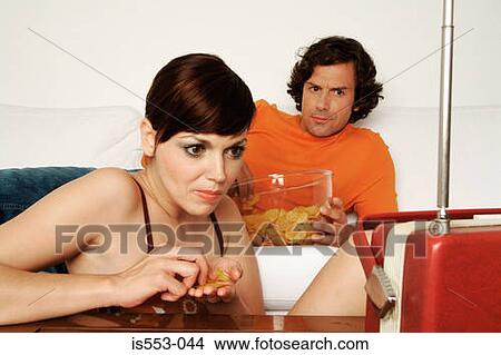 Couple listening to radio View Large Photo Image Picture - Couple listening to radio. Fotosearch