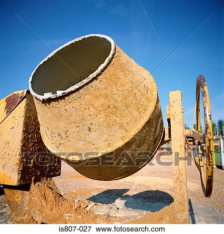 Stock Photo - Mixing drum. Fotosearch