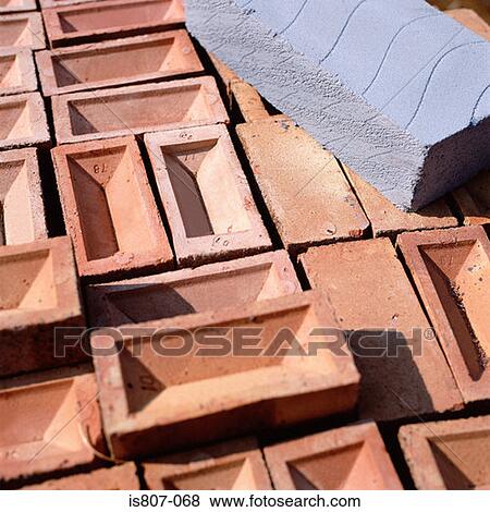 Pile of bricks View Large Photo Image Stock Photo - Pile of bricks. Fotosearch