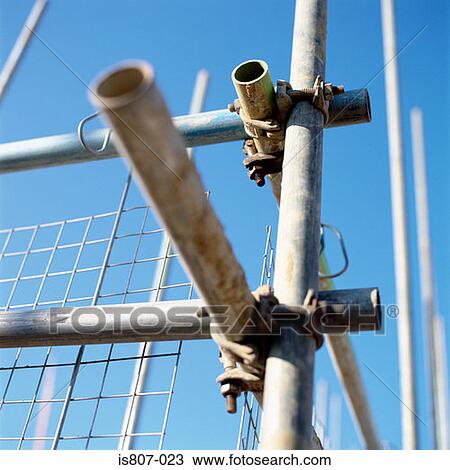 Stock Image - Scaffolding. Fotosearch