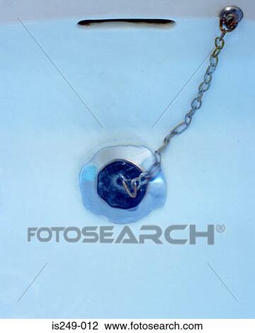 Stock Image - Basin full of water. Fotosearch