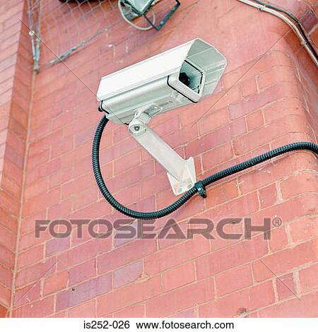 Stock Photograph - CCTV camera. Fotosearch