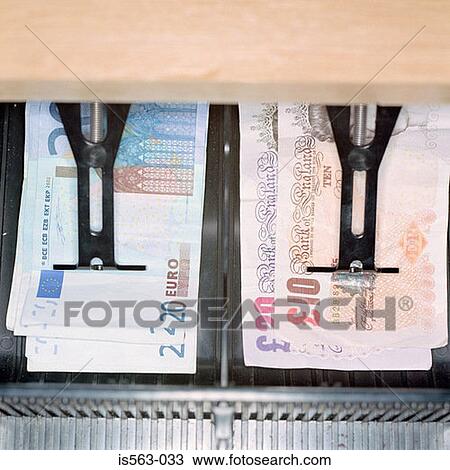 Open cash register View Large Photo Image Stock Image - Open cash register. Fotosearch