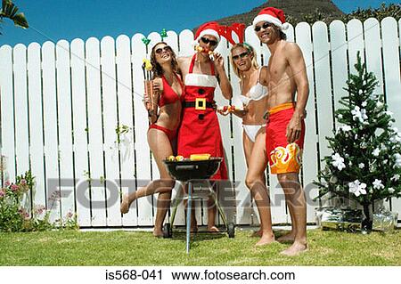 Christmas barbecue View Large Photo Image Stock Image - Christmas barbecue. Fotosearch