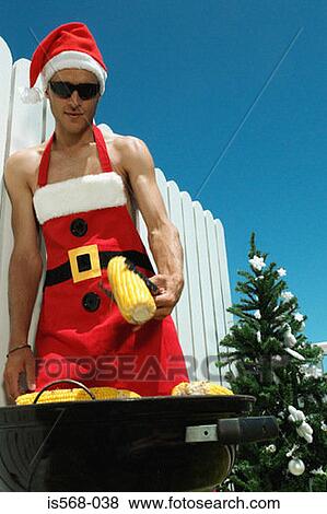 Christmas barbecue View Large Photo Image Stock Photo - Christmas barbecue. Fotosearch