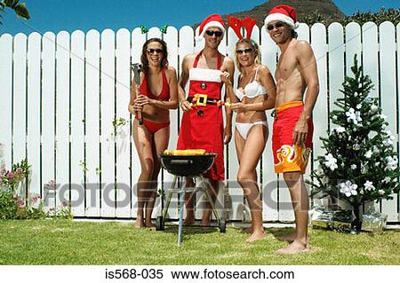 Christmas barbecue View Large Photo Image Stock Photography - Christmas barbecue. Fotosearch