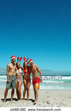 Christmas on the beach View Large Photo Image Stock Image - Christmas on the beach. Fotosearch