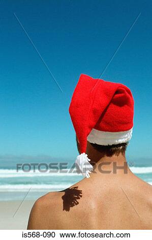Stock Image - Christmas on the beach. Fotosearch