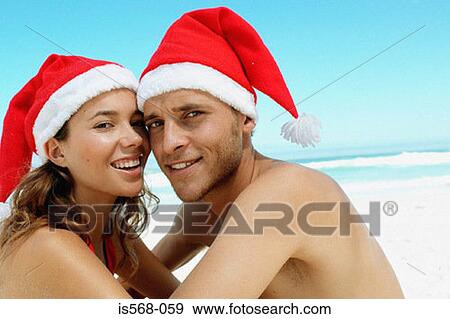 Stock Photo - Christmas on the beach. Fotosearch