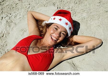 Stock Photo - Christmas on the beach. Fotosearch