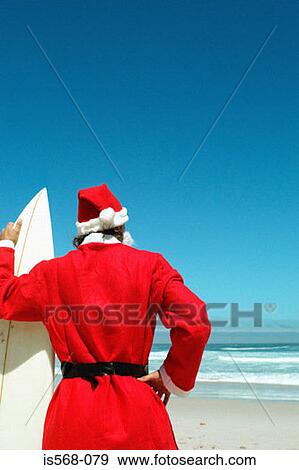 Stock Photo - Christmas on the beach. Fotosearch
