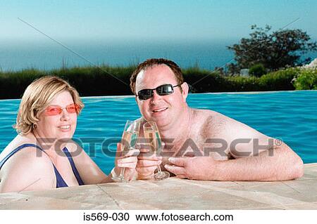 Stock Image - Couple enjoying themselves. Fotosearch