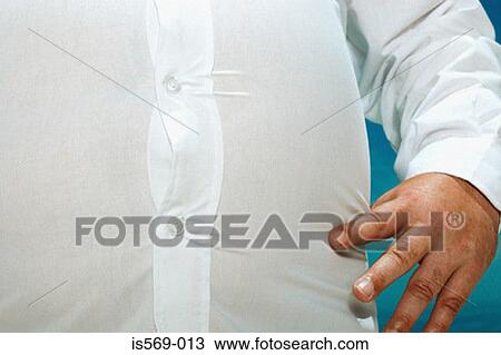 Overweight man in tight shirt View Large Photo Image Stock Image - Overweight man in tight shirt. Fotosearch