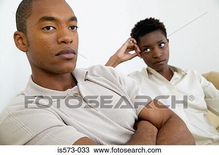 Stock Image - African american couple. Fotosearch