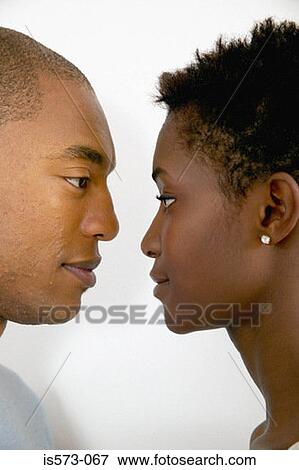Stock Photo - African american couple. Fotosearch