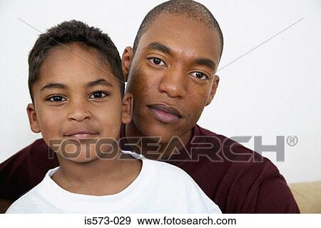 Stock Photo - Father and son. Fotosearch