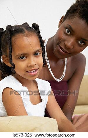 Stock Photography - Mother and daughter. Fotosearch
