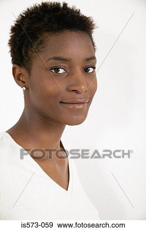 Portrait of african american woman View Large Photo Image Stock Photo - Portrait of african american woman. Fotosearch