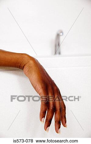Woman relaxing in bath View Large Photo Image Stock Photo - Woman relaxing in bath. Fotosearch