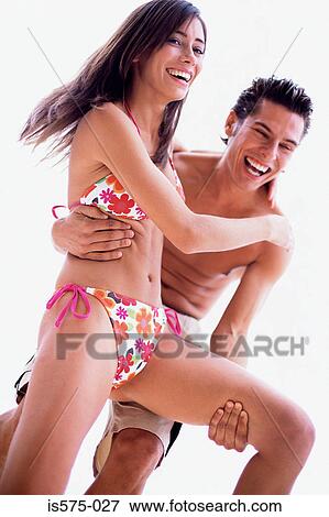 Couple having fun View Large Photo Image Stock Photo - Couple having fun. Fotosearch