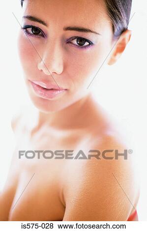Stock Photo - Portrait of a Hispanic woman. Fotosearch