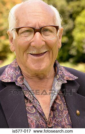 Portrait of smiling older man View Large Photo Image Stock Photo - Portrait of smiling older man. Fotosearch