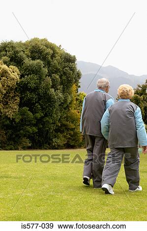 Sporty older couple outdoors View Large Photo Image Stock Photo - Sporty older couple outdoors. Fotosearch