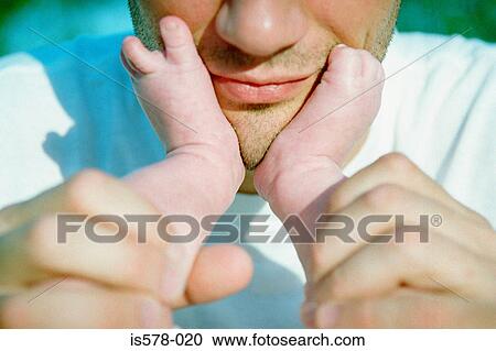 Dad with baby View Large Photo Image Stock Image - Dad with baby. Fotosearch