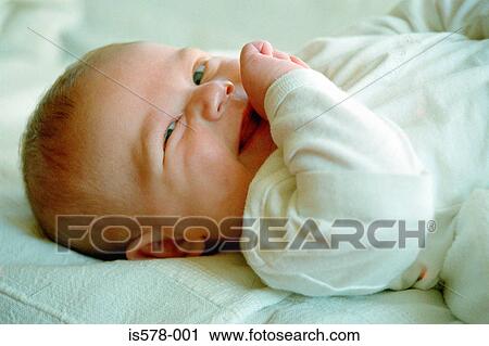 Stock Image - Happy baby. Fotosearch