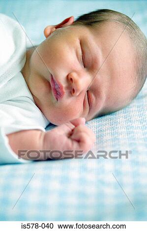 New born asleep View Large Photo Image Stock Image - New born asleep. Fotosearch
