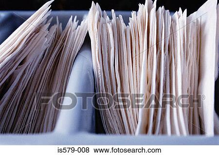 Paper napkins ready to use View Large Photo Image Stock Photo - Paper napkins ready to use. Fotosearch