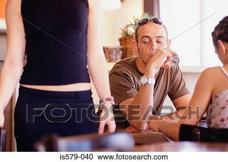 Straying eyes of young man View Large Photo Image Stock Image - Straying eyes of young man. Fotosearch