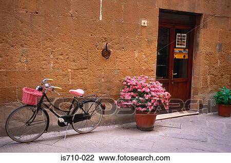 Bicycle on pavement View Large Photo Image Stock Image - Bicycle on pavement. Fotosearch