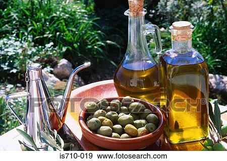 Stock Photo - Fresh olives on table. Fotosearch