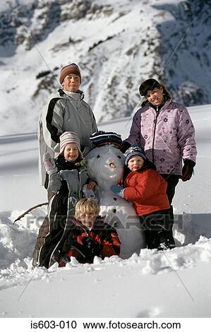 Children playing in snow View Large Photo Image Stock Image - Children playing in snow. Fotosearch