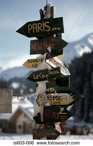 Information sign at ski resort View Large Photo Image Stock Photograph - Information sign at ski resort. Fotosearch