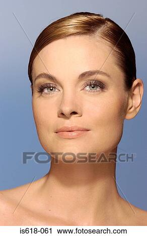 Portrait of a mid adult woman View Large Photo Image Stock Image - Portrait of a mid adult woman. Fotosearch