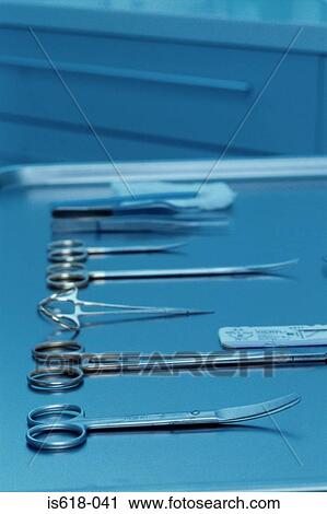 Stock Image - Surgical equipment. Fotosearch