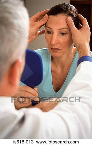 Woman preparing for face lift View Large Photo Image Stock Image - Woman preparing for face lift. Fotosearch