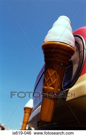 Stock Photograph - Ice cream van. Fotosearch