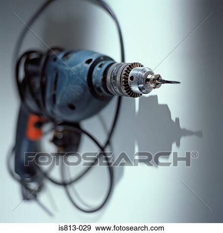 Electric drill View Large Photo Image Stock Photo - Electric drill. Fotosearch