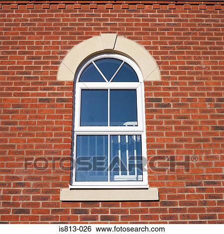 Window in brick wall View Large Photo Image Stock Photograph - Window in brick wall. Fotosearch