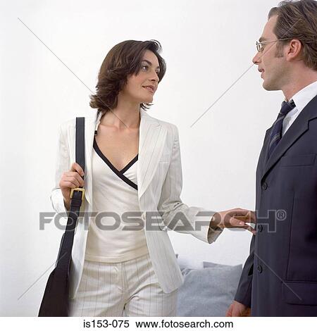 Couple dressed to leave View Large Photo Image Stock Photography - Couple dressed to leave. Fotosearch