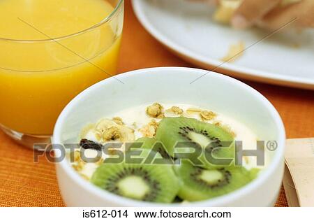 Picture - Healthy breakfast close-up. Fotosearch