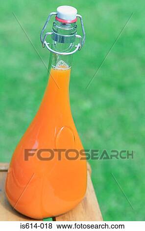 Bottle of orange juice. View Large Photo Image Stock Photo - Bottle of orange juice.. Fotosearch