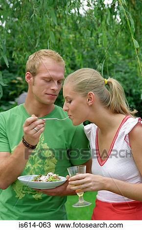 Romantic meal outdoors View Large Photo Image Stock Image - Romantic meal outdoors. Fotosearch