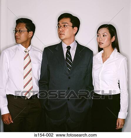 Businesspeople looking away View Large Photo Image Stock Image - Businesspeople looking away. Fotosearch