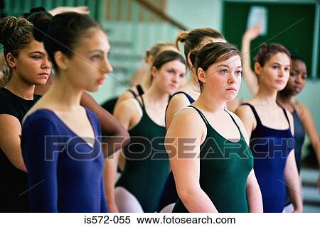Girls in dance studio View Large Photo Image Stock Photography - Girls in dance studio. Fotosearch